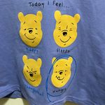 Winnie the Pooh Baby Girl Blue Cropped Tee Size M Size M Photo 2