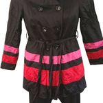 INC International Concepts Trimmed Belted Trench Coat Photo 7