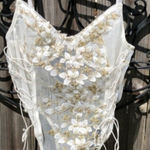 American Threads 3 Bodysuits  Black bodysuit Small/Medium + 2 More Photo 0