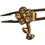 Earrings flower Gold Photo 0