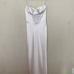 House Of CB  L D-DD Charmaine' Ivory white Corset Maxi midi Dress Photo 4