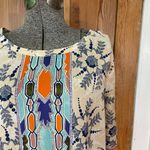 Maeve Anthropologie Boho Printed 100% Silk Sidney Blouse - Sz 8P Photo 5
