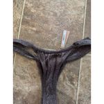 SKIMS  Glitter Swim Bikini Bottom Cocoa Size 2X Photo 3