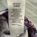 Talbots Dress Womens S Pink Green Paisley Sleeveless Sheath Preppy Retro Office Photo 8