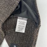 ORIGINALITY Halter Top Cropped Size Small Metallic Lurex Tie Back Boho Festival Black Photo 9