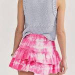 Love Shack Fancy NWT Womens Landen Mini Skirt HIBISCUS HAND DYE Photo 1