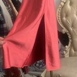 Old Navy Coral Satin Maxi Skirt Large Photo 2