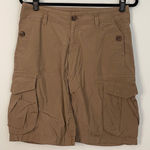 Banana Republic  Women's Khaki Cargo Shorts Stretch Size‎ 2 Photo 0