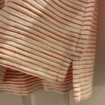 Tommy Bahama Red White Lace Up Top Size Medium Photo 1
