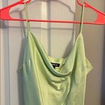 EXPRESS Light Green Slip Dress Photo 1