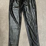 New Mix  Black Faux Leather Leggings Photo 2