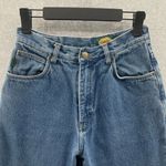 Cabela's Jeans Womens 8 regular Blue Cotton Plaid Lined High Waist Vintage Photo 1