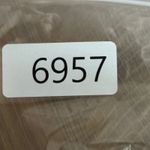 Dress Barn  Shirt Women M Black Ivory Layered Floral Short Sleeve Lined Top Blouse Photo 8