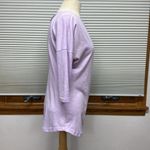 Puma  Lavender Purple Cutout Back 3/4 Sleeve T-Shirt Size Small Photo 3