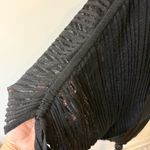 All Saints Zuri Black Metallic Mini Dress Size Small Photo 8