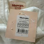 NWT Showpo Dress with side cutouts size 8 White Photo 2