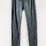 Wilfred Free Daria Pant High Waist Vegan Leather Legging in Black Medium Photo 1