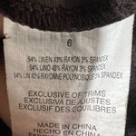 Bebe  brown linen shorts Photo 5