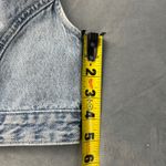 Levi's NWT  Women's Joli Denim Bralette  Cropped Top Smocked Back Size Large Photo 4