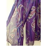 Bob Mackie  Wearable Art purple 2 pc. Blouse Photo 8