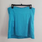 Loft Green Strapless Bow Accent Satin Top Size 12 Photo 1