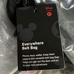 Lululemon Everywhere Belt Bag Sold Out Style Disney Mickey Mouse Black 1L Photo 2