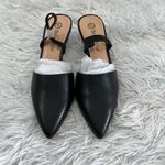 Bella Vita  Women's Sarah II Slingback pump Shoe in Black Snake size 7.5M Photo 4