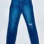 Cello Distressed denim blue jean HIGH RISE ANKLE SKINNY size 7 Stretch Photo 8