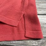 Old Navy 3/4 Length Sleeve Pullover Sweater Salmon Coral Small S SM Scoop Crew Photo 5