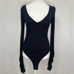 Free People  Cozy Up With Me Knitted Bodysuit Photo 2