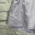 Lululemon Hotty Hot High-Rise Lined Short 4" Lace Trim Lavender Frost Size 10 Photo 1