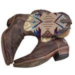Woman’s Cowboy Boots by Boulet size 8 SKU 615 Brown Photo 4