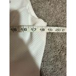 Pappagallo White Gold Embroidered Sleeveless Shift Dress One Size Size 6 Photo 5