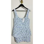 Amanda Uprichard  Empire Floral Jacquard Minidress in Flores Brocade Large NWT Photo 2