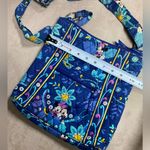 Vera Bradley Disney  Blue Floral Bag- featuring Mickey and Minnie Mouse Photo 8