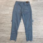 American Eagle Women’s Distressed Mom Jeans Sage Size 2x28 Photo 5