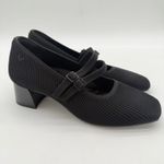 Vivaia Melody Pro Mary Jane Heels Old Money Minimalist Knit Comfort Black 7 Photo 7