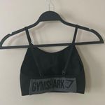 Gymshark Flex Strappy Sports Bra in Black/Charcoal Size XS Photo 7