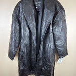 Vintage Maxam Women’s Black Lambskin Leather Jacket Italian Mosaic Size M NWT Size M Photo 0
