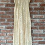 Victoria's Secret Vintage Victoria’s Secret Gold Label Robe Gown Set Ivory Bridal Women’s Large Photo 1