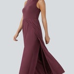 Halara NWT-  Casual Breezeful Sleeveless Jumpsuit Dress Pants sz Large Photo 0