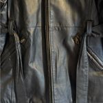 wilson's leather Wilson’s Leather Womens Fur Trimmed Coat Size Small Lined Belted 90s Y2K‎ Winter Photo 9