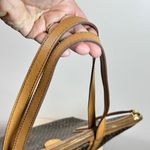 Fossil  Sydney Purse Brown Coated Canvas Signature Large Shoulder Tote Bag Photo 8