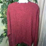 Pistola  Distressed Cotton Crewneck in Cherry Black Marl Size XL NWOT Photo 4