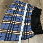 SparkleSkirts 15” High Rise Blue Plaid Running Tennis Skirt Skort Size Medium Photo 7