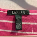 Ralph Lauren Lauren  Pink Striped Long Sleeve Top Photo 3