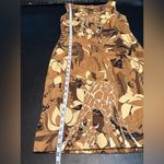 Talbots  Cream and Brown Midi Dress with Timeless Elegance Photo 9