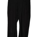 Nike  Fit Dry Black Athletic Pull On Elastic Stretch Cropped Capri Leggings Sz M Photo 0