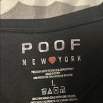 Poof New York Women's Black Ruffle Top Photo 3