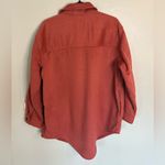 Old Navy Oversized flannel sweater jacket Size Large Pink/dark mauve color Photo 4